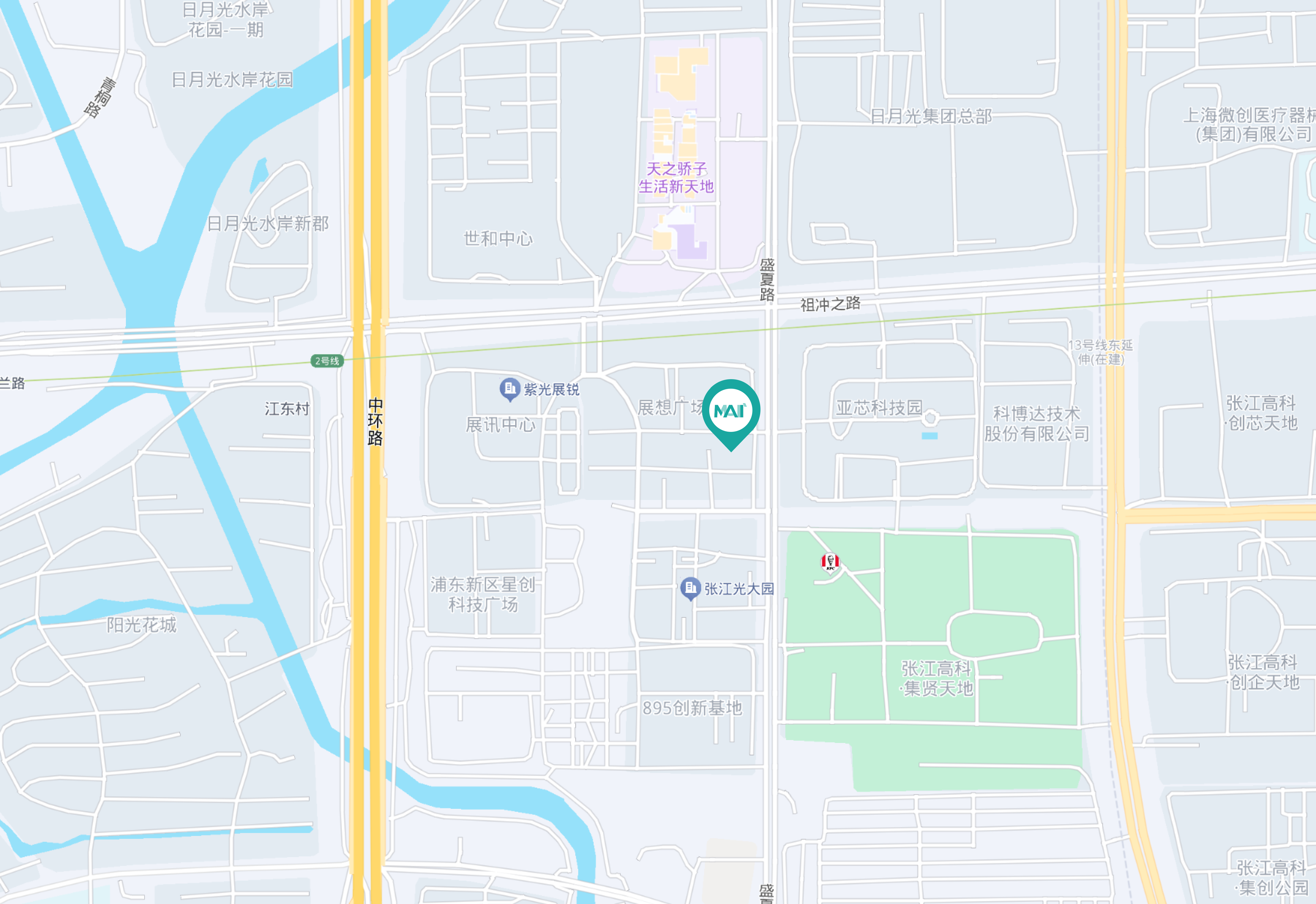 上海（总部）地图